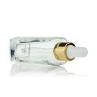 35ml Square Dropper Bottle Skincare Eyes Serum Cosmetic Glass Bottle