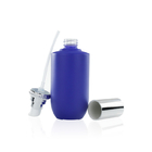 Cosmetic 45ml Blue Glass Lotion Bottle Skin Care Cream Jar Makeup Set