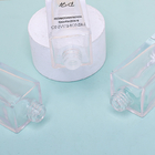 MSDS Skin Care Serum Dropper Bottles 50ml Square Glass Bottle