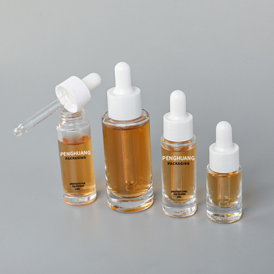 5ml 10ml 30ml Glass Serum Bottle Cosmetic Packaging Glass Dropper Bottles