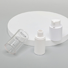Airless Round Shape Double Wall PET Plastic Bottle 15ml 30ml 50ml Transparent