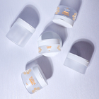 300g 360g 480g Plastic Packaging Jars Flip Top Cap For Talcum Powder