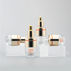 Luxury UV Serum Dropper Bottles With Golden Packaging 1.01oz CE