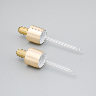 Luxury UV Serum Dropper Bottles With Golden Packaging 1.01oz CE