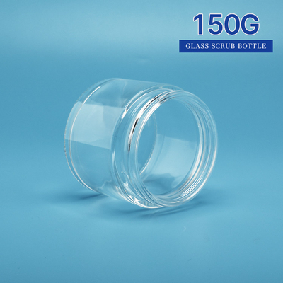 150g Recycled Glass Jar Screen Printing Glass Cosmetic Container