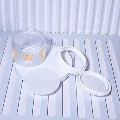 180g 240g 300g Custom Logo Plastic Packaging Cream Jars For Body Butter Face Cream