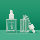 OEM 15ml Liquid Serum Glass Dropper Bottle Essence Oil Bottle Packaging