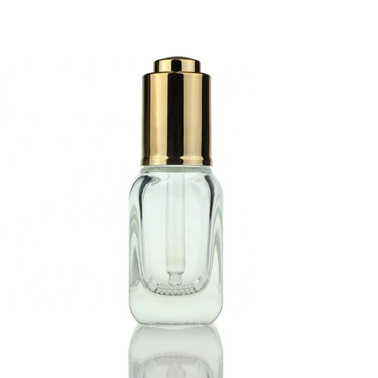 Face Serum Bottle Glass Dropper Cosmetic Eyelash Serum Bottle 30ml Makeup Supplier For Oil S028