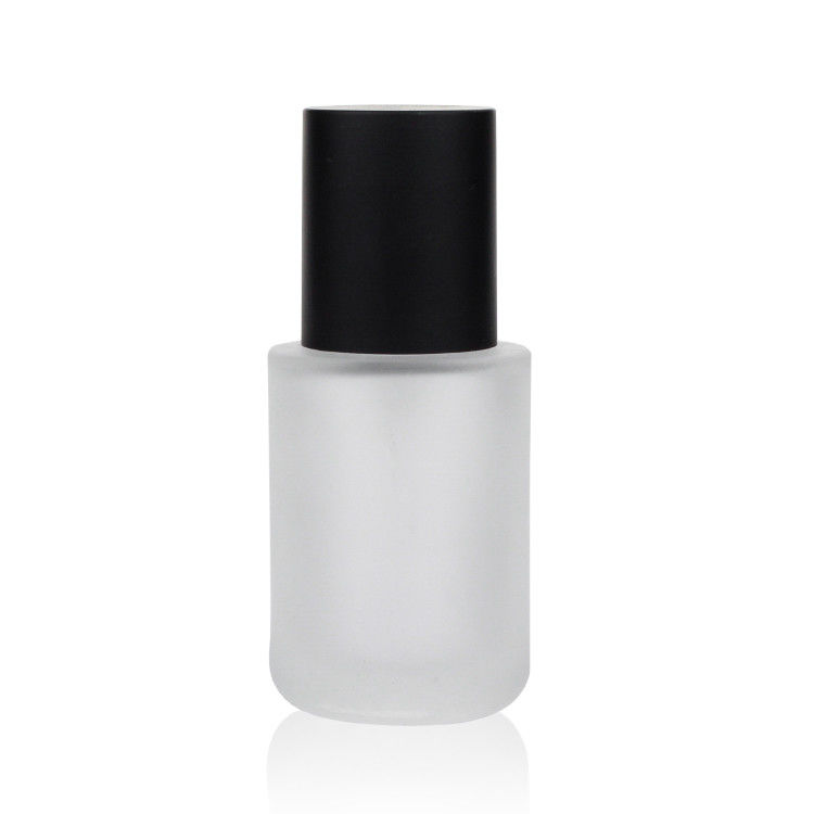 1oz Airless Liquid Foundation Bottles 30ml With Plastic Cap Pump