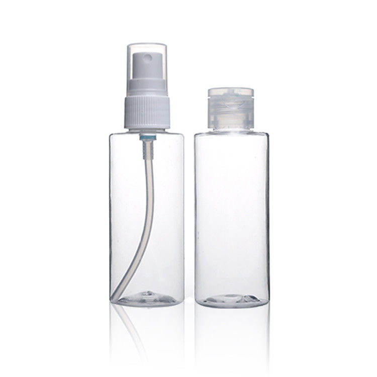 30ml 60ml Plastic Packaging Bottles Clear PET Protects Against UV Rays