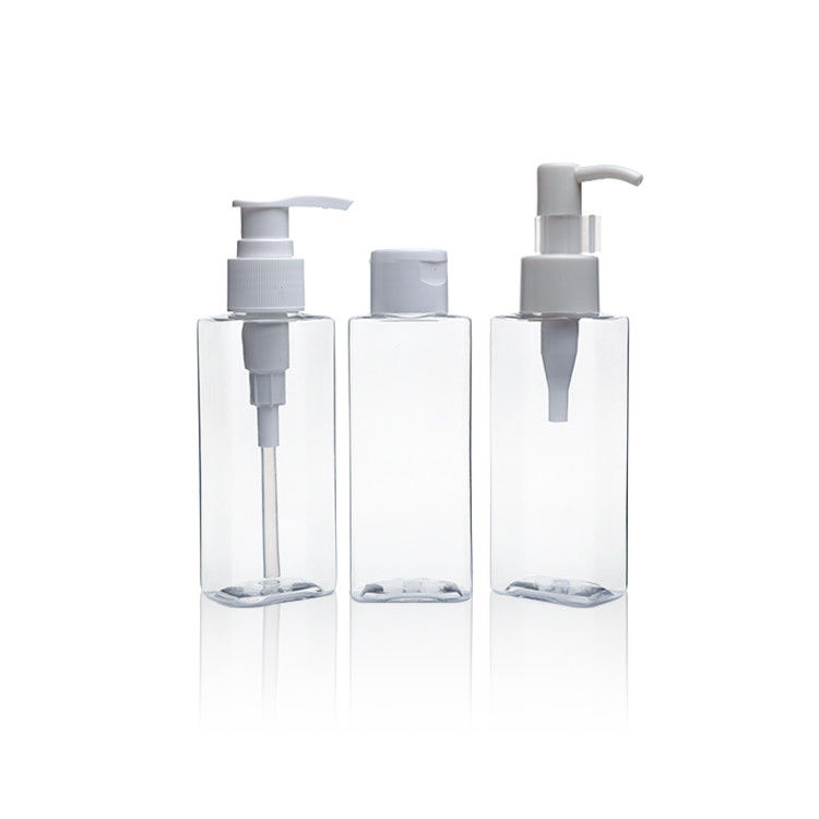 PET Empty 100ml Transparent Plastic Bottle For Sanitizer Small Size