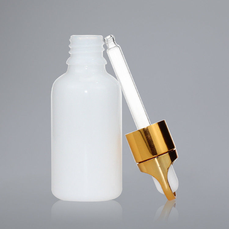 1.6OZ Porcelain Glass Dropper Bottle For Personal Care
