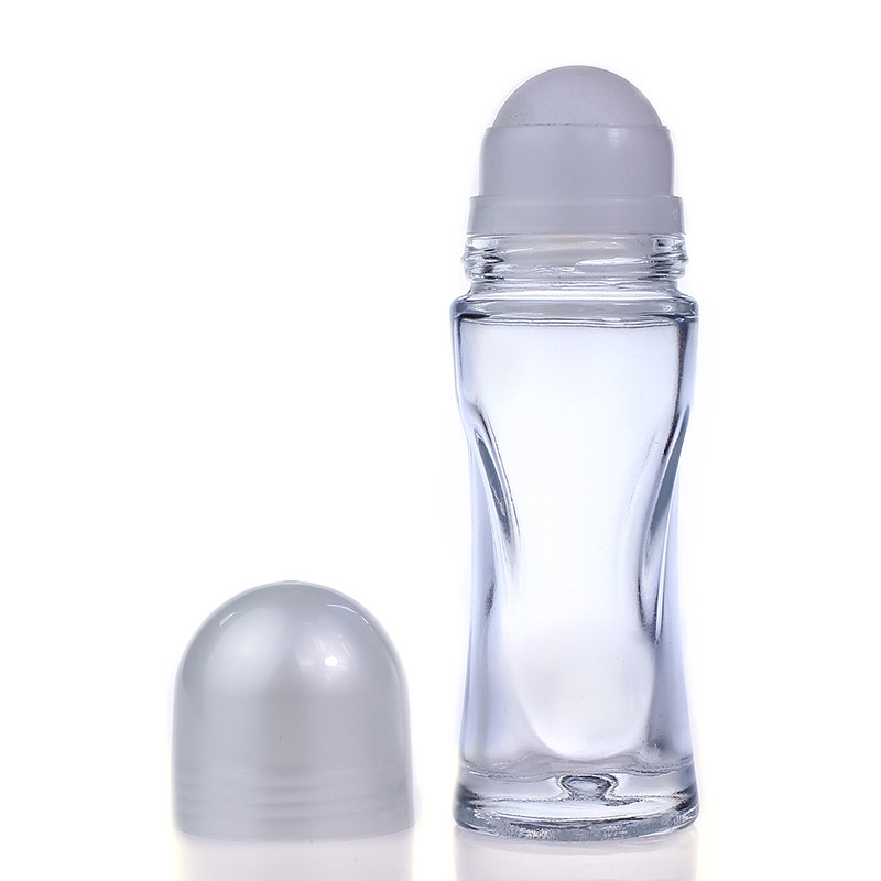 50ml Glass Roller Bottle Glass Roll On Perfume Bottles for Essential Oils