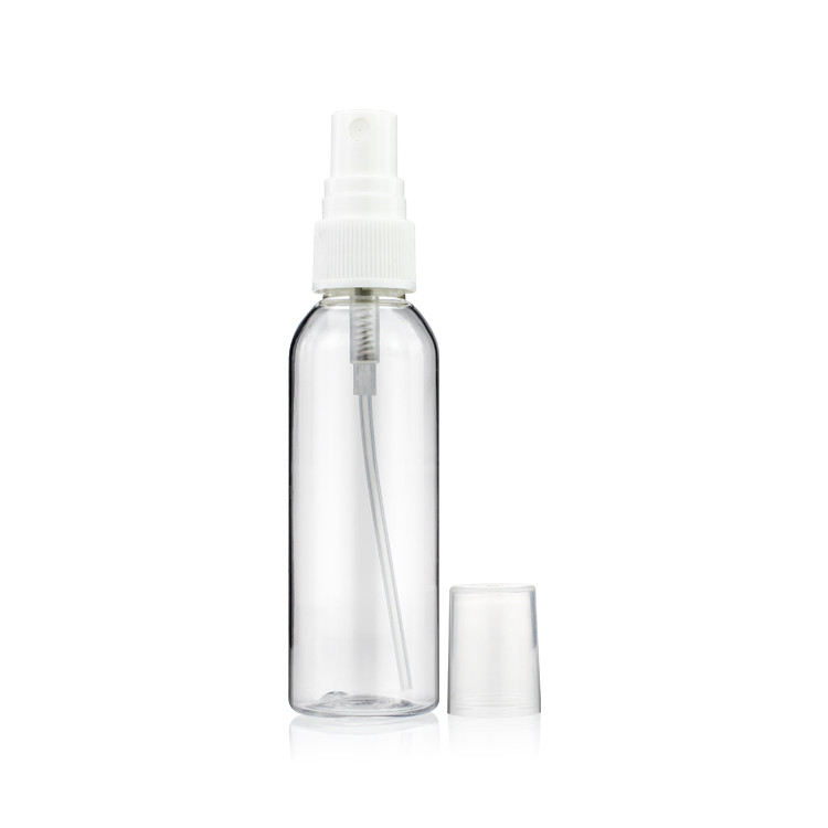 Mini Plastic PET Spray Bottles 70ml for Cleaning Alcohol Gel Shampoo