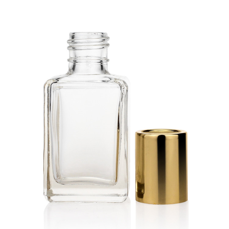 Luxury 30ml Clear Bottle Liquid Foundation Perfume Packing Bottle With Screw Cap