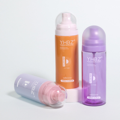Recycled Moisturizing Setting Fine Mist Spray Bottle 80ml 100ml 120ml 150ml Cosmetic Spray Bottle