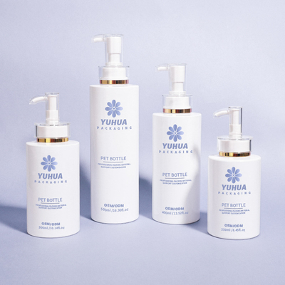 250ml 300ml 400ml 500ml Plastic Shampoo Bottles And Conditioner Pump Bottle