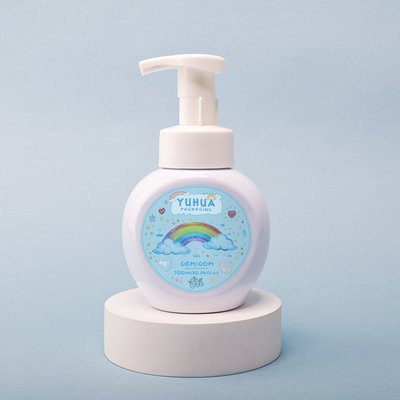 Eco-Friendly Foam Pump Bottle 300ml Facial Cleaning Plastic Bottle