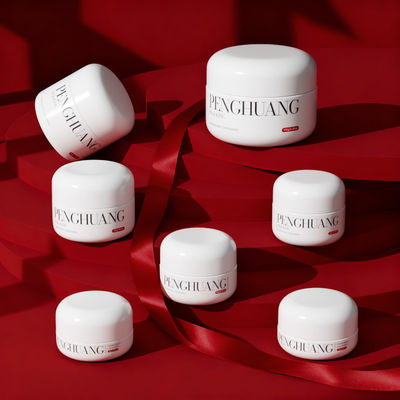 White/Transparent/Custom Glass Cream Jar Perfect for Your Luxury Skincare Line