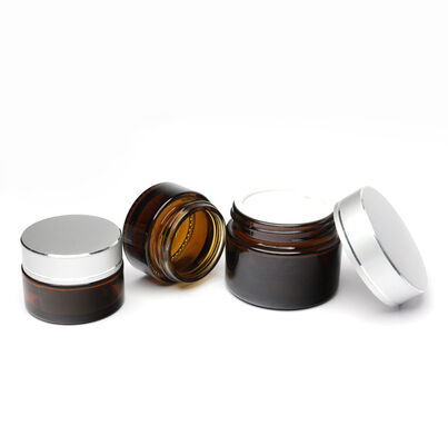 Glass Cosmetic Packaging Set Providing Silk Screen Printing Surface Handling with Custom Logo and Color Personalization