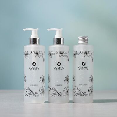 Customized Design 200ml Capacity Plastic Packaging Bottles with Silk Screen Printing for Cosmetic and Lotion Packaging