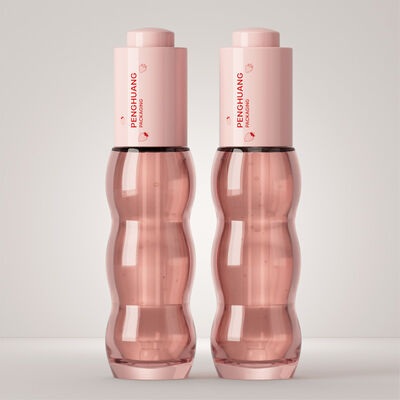 Aluminum Collar Serum Dropper Bottles Featuring Plastic Cap with Rubber Bulb Ideal for Skincare and Aromatherapy Liquids