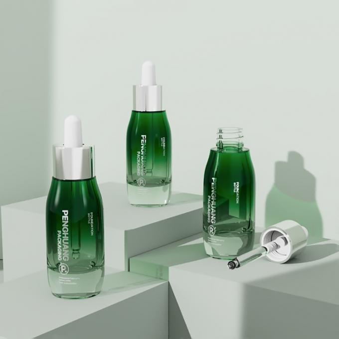 Foundation Dropper Premium Curved Foundation Dropper Bottles: Redefining Clean Beauty ...