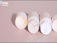 Skin Care Cream Plastic Packaging Jars with Frosted Printing in PP