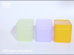 300g Flip Top Plastic Cream Jar