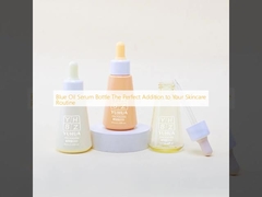 Blue Oil Serum Bottle The Perfect Addition to Your Skincare Routine