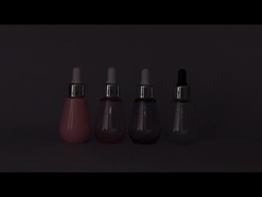 50ml Capacity Serum Dropper Bottles Silk Screen Printing and Hot Stamping