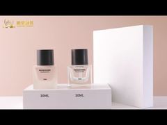 Clear Liquid Foundation Bottles 30ml Capacity Press Serum Pump for Precise and Controlled Dispensing