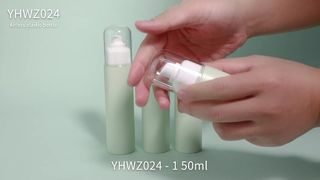 Custom Logo Plastic Bottles for Cosmetics