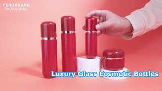 Luxury Glass Cosmetic Bottle Packaging