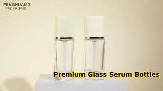 Glass Serum Bottles Premium Cosmetic Packaging